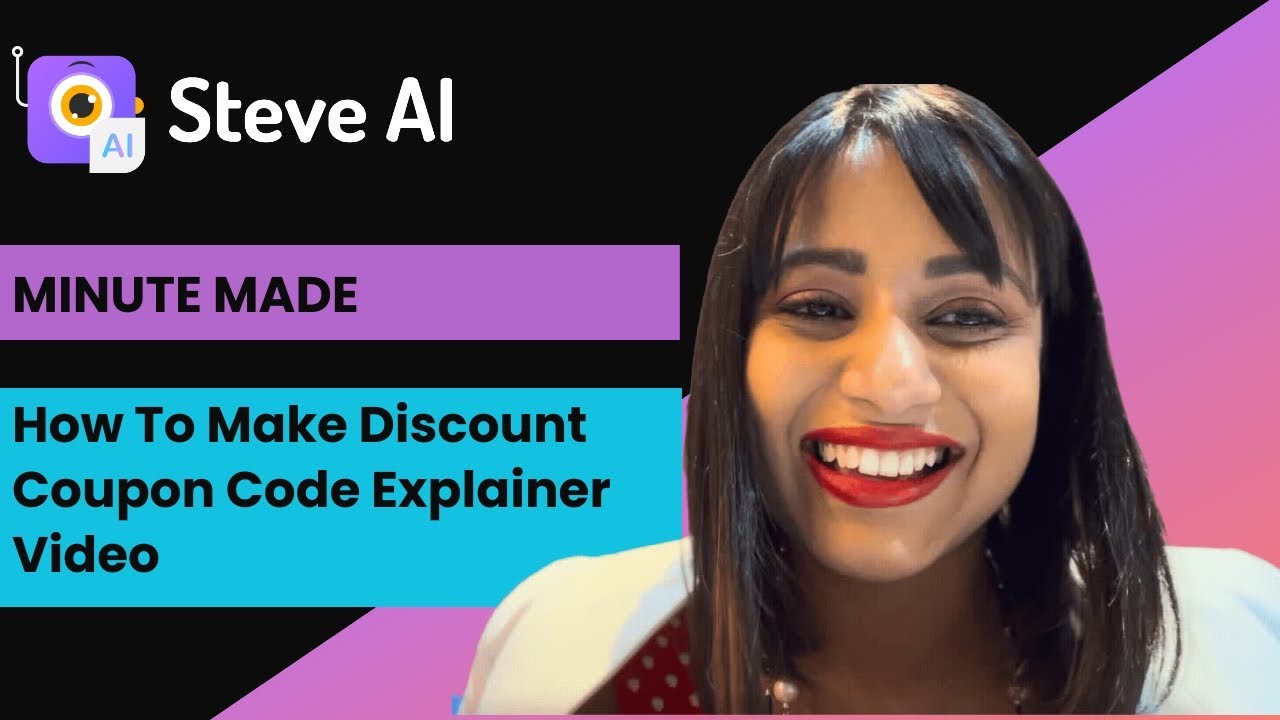 How To Make Discount Coupon Code Explainer Video | Explainer Video Maker