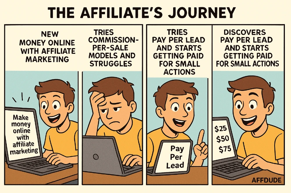 Pay per Lead Affiliate Journey