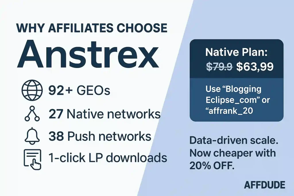 Affiliate choose Anstrex