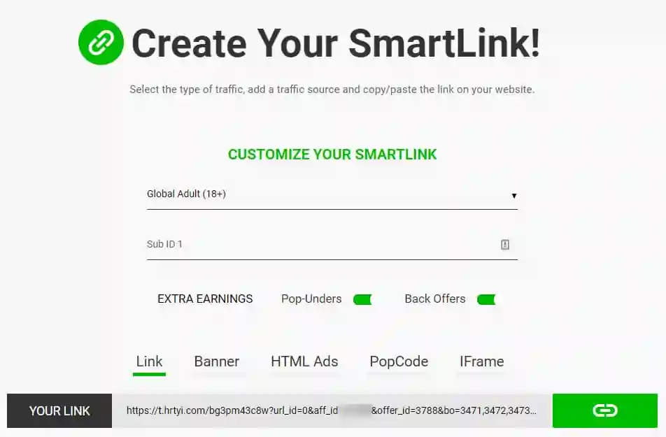CrakRevenue - SmartLink Technology