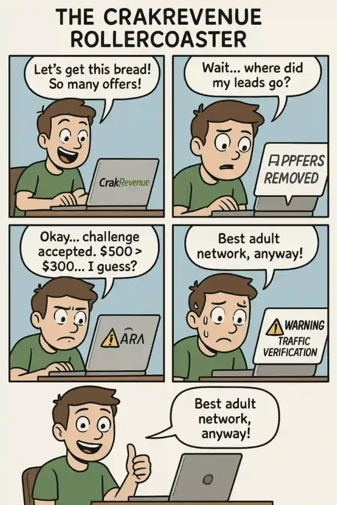 CrakRevenue User Experiences