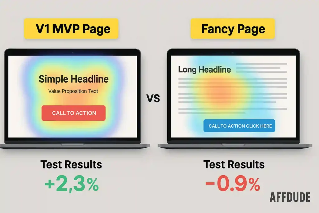 Myth 7 - You Need Perfect Landing Pages Before Starting