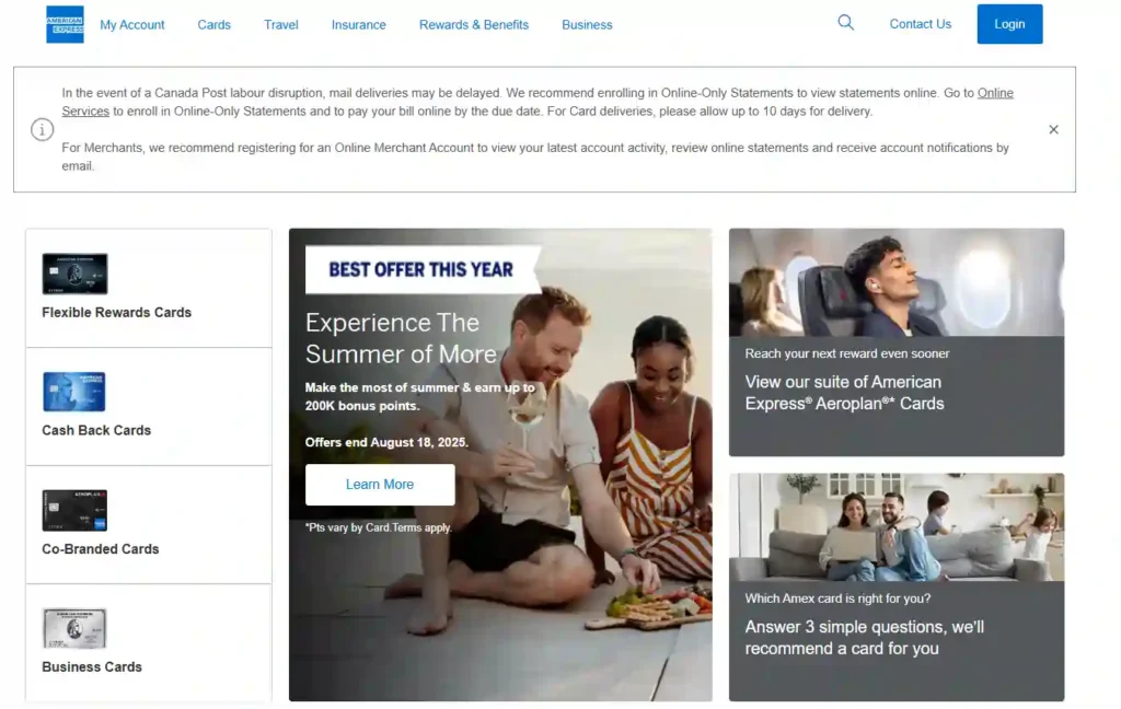 American Express Canada