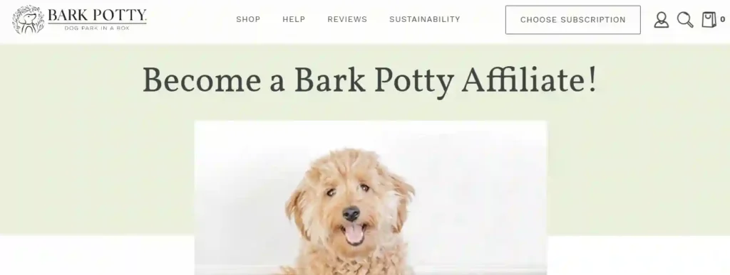 Bark Potty Affiliate Program