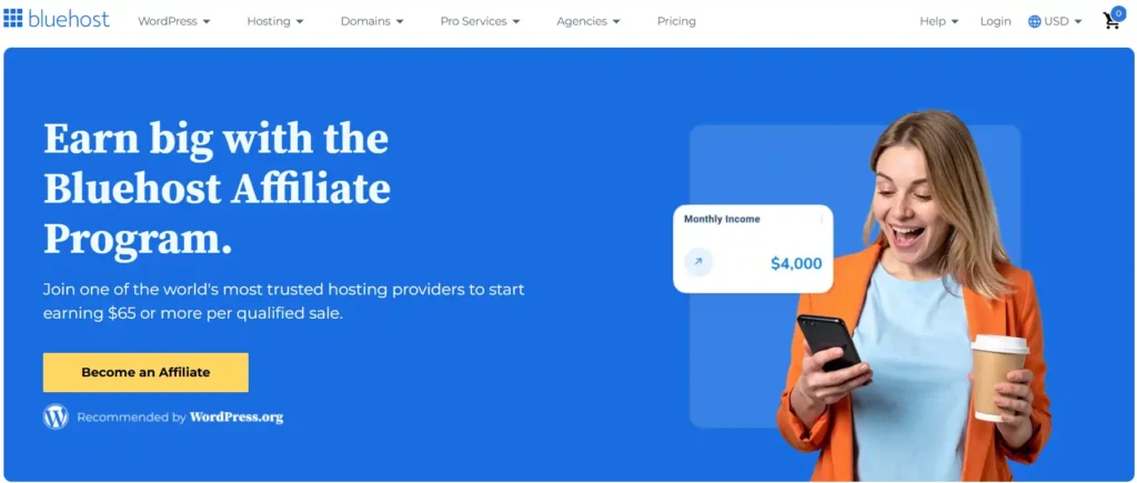 Bluehost Affiliate Program