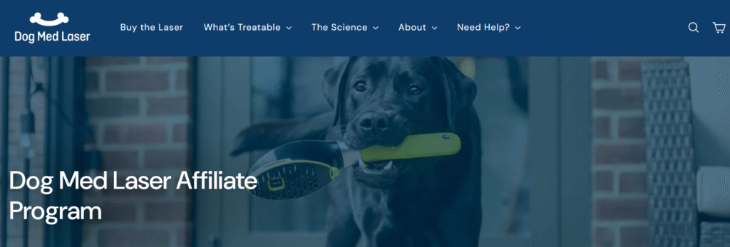 Dog Med Laser Affiliate Program