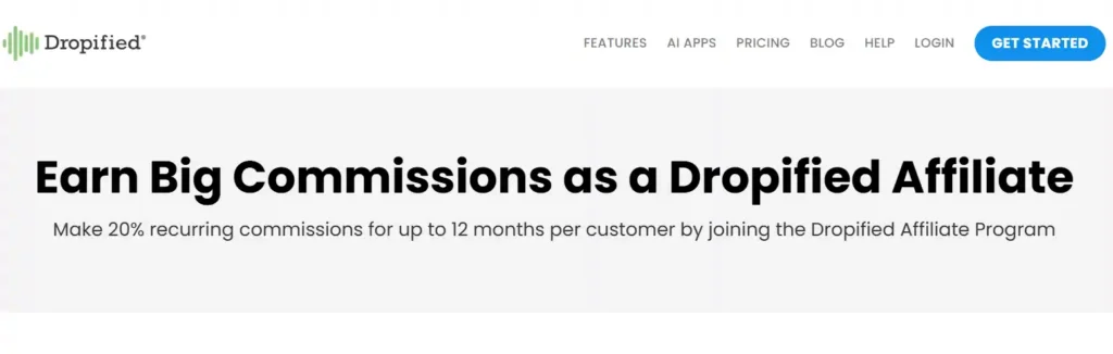 Dropified Affiliate Program