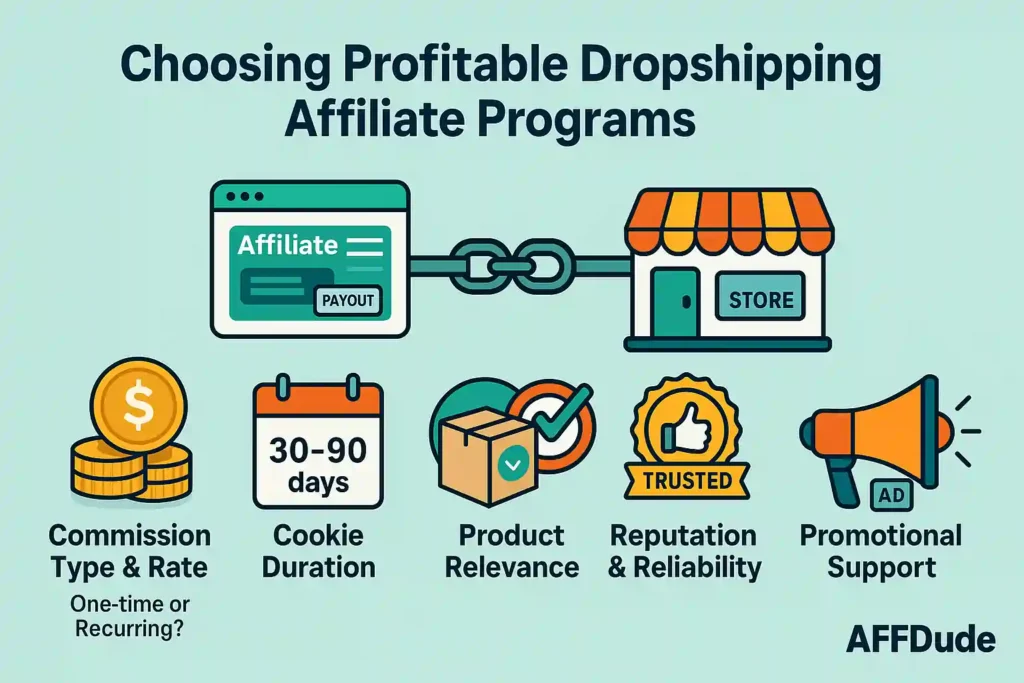 Choosing Dropshipping Affiliate Programs for Your Audience