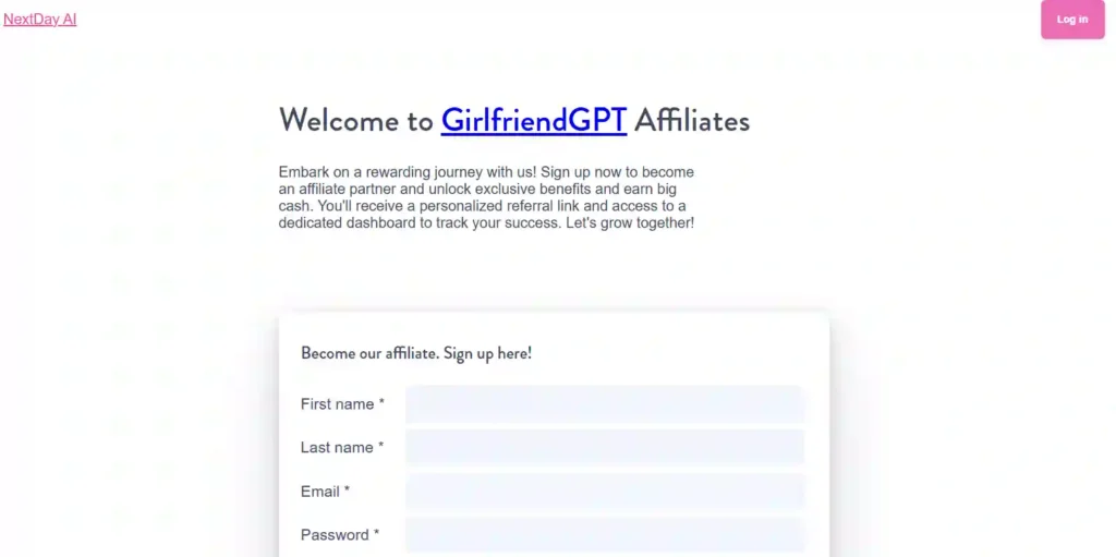 GPT Girlfriend Affiliate Program