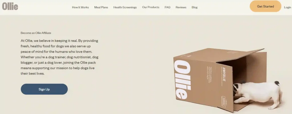 Ollie Affiliate Program