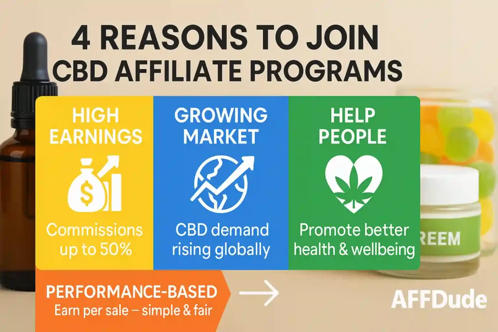 Reasons to Join CBD Affiliate Programs