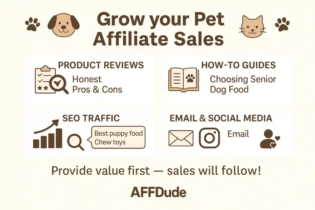 Promote Pet Affiliate Products