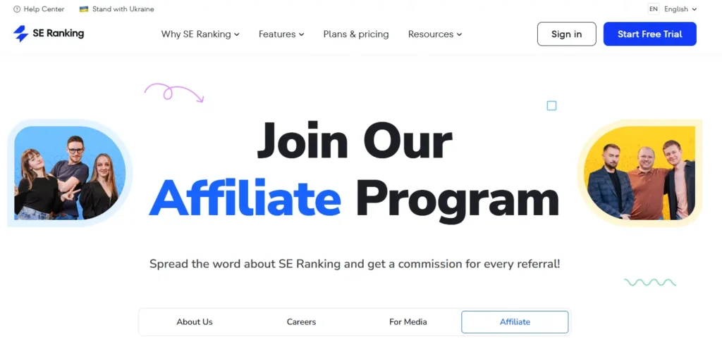 SE Ranking Affiliate Program