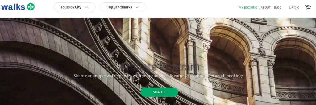 Take Walks Affiliate Program