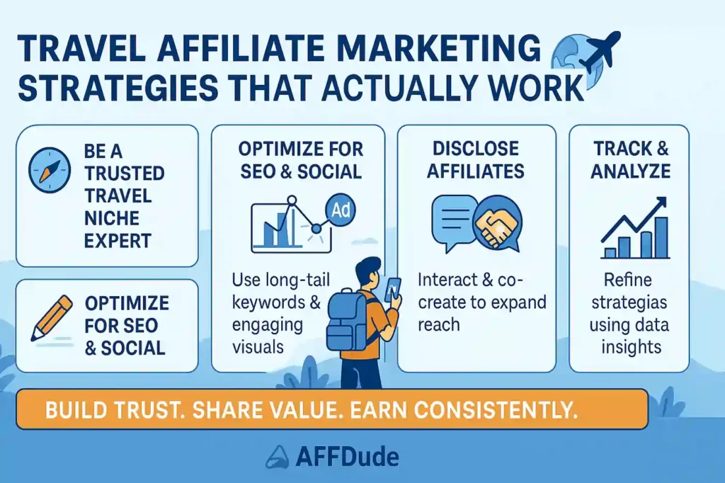 Travel Affiliate Marketing Strategies That Actually Work