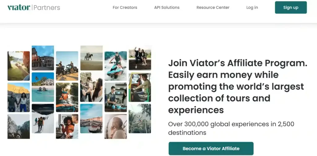 Viator Affiliate Program