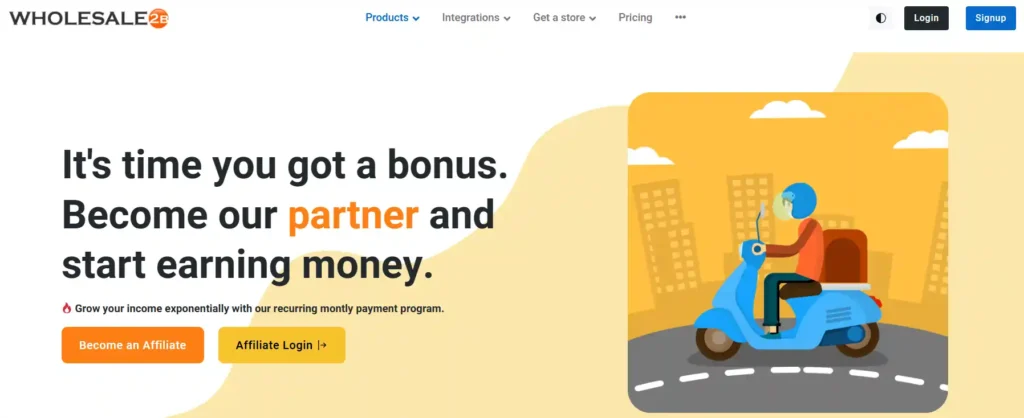Wholesale2b Affiliate Program
