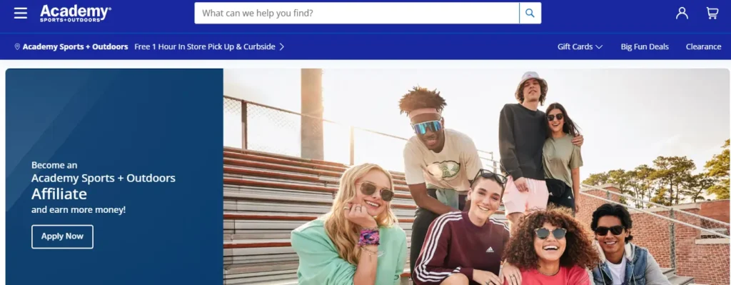 Academy Sports + Outdoors Affiliate Program