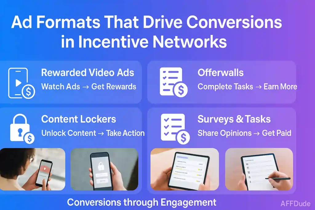 Ad Formats That Drive Conversion in Incentive Network