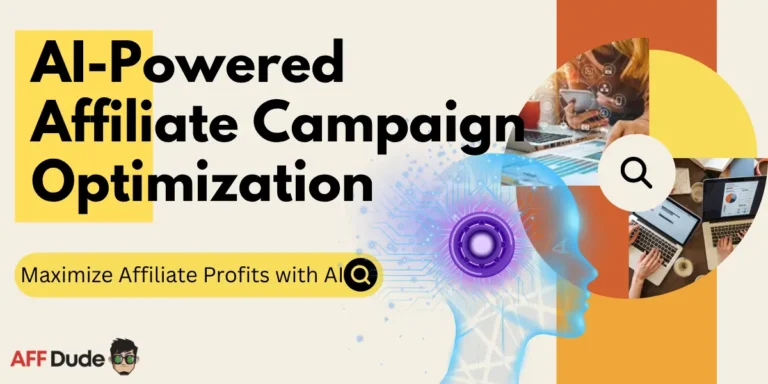 Artificial Intelligence for Affiliate Campaign Optimisation