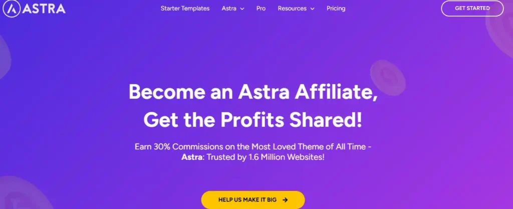 Astra Affiliate Program