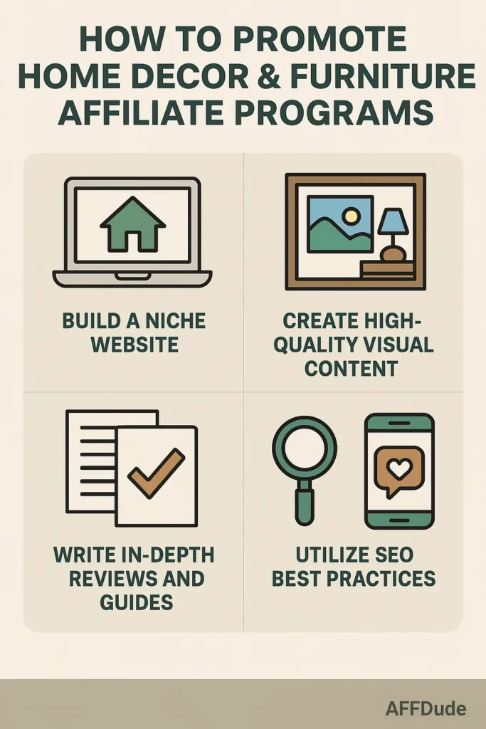 Benefits of Home Decor & Furniture Affiliate Programs