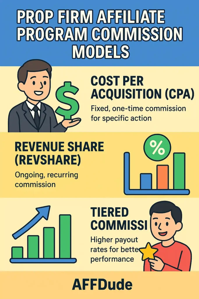 Benefits of Prop Firm Affiliate Program Commission Models