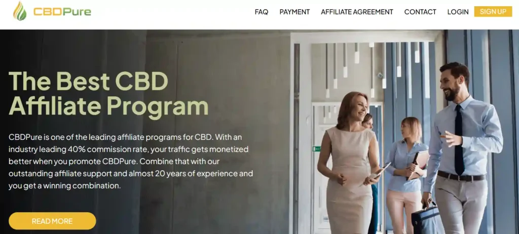 CBDPure Affiliate Program