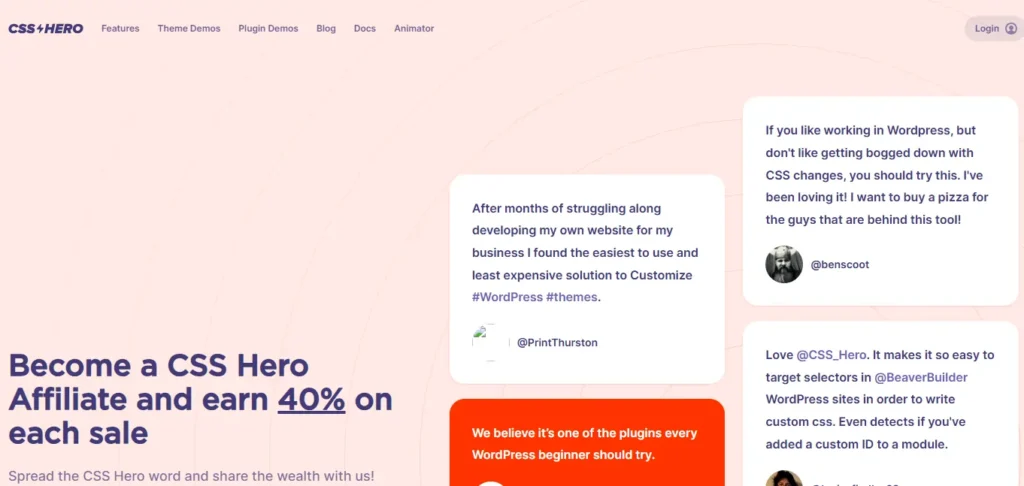 CSS Hero Affiliate Program