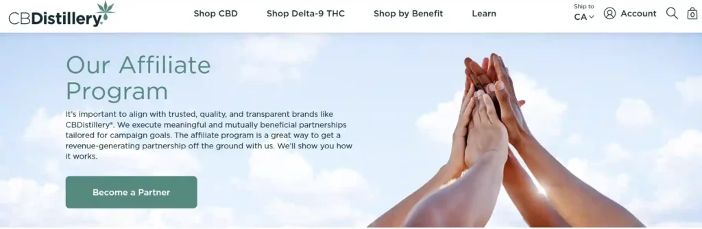 Cbdistillery Affiliate Program
