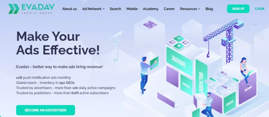 EvaDav Ad Network