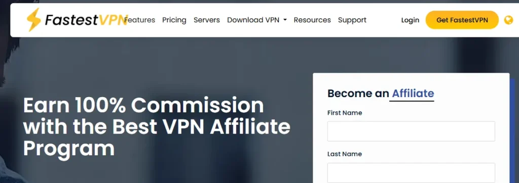 FastestVPN Affiliate Program