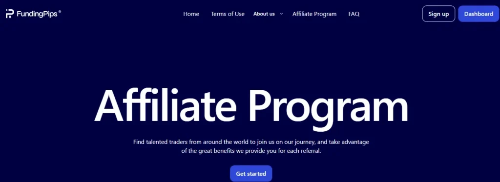 Funding Pips Affiliate Program