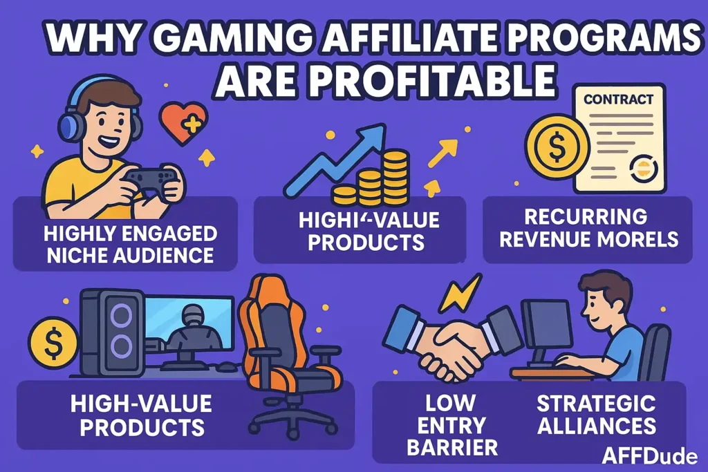Gaming Affiliate Programs are Profitable