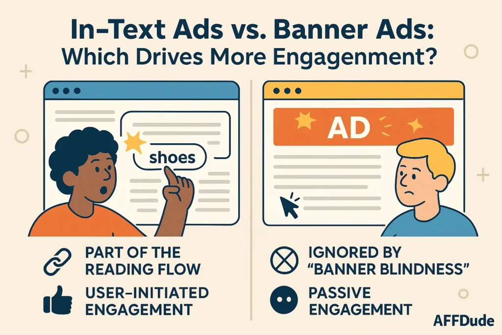 In-Text Ad Networks vs. Traditional Banner Ads