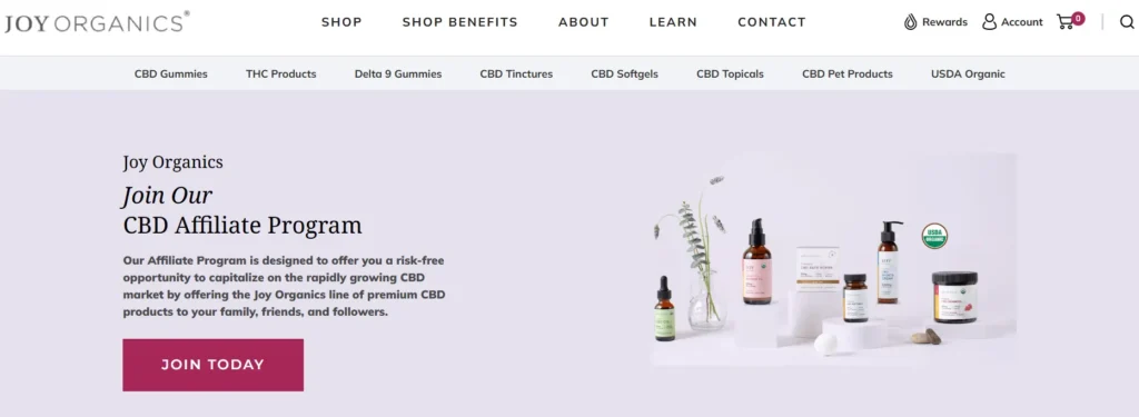 Joy Organics Affiliate Program