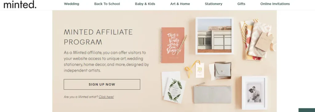 Minted Affiliate Program