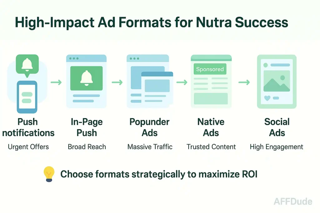 Nutra Ad Networks - Core Ad Formats