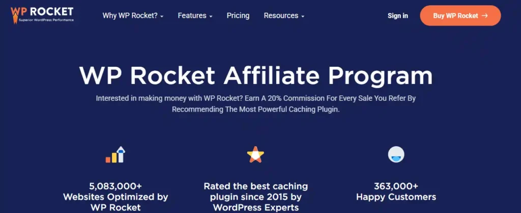 WP Rocket Affiliate Program