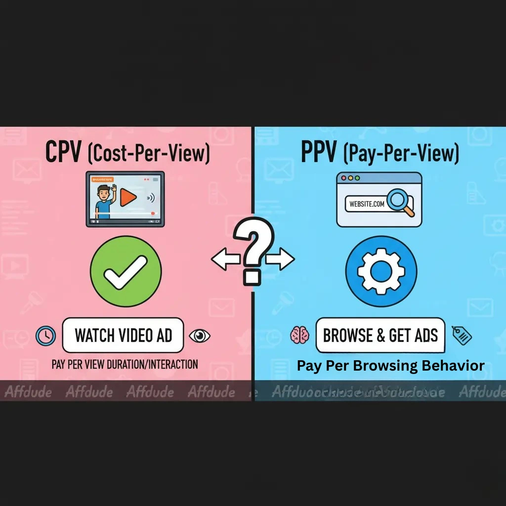 CPV vs. PPV Ad Networks explained_