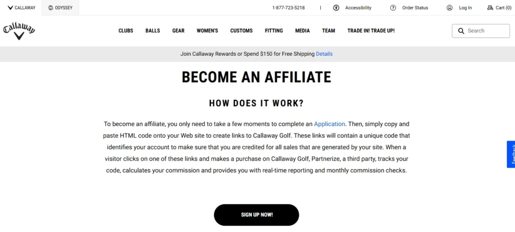 Callaway Golf Affiliate Program_