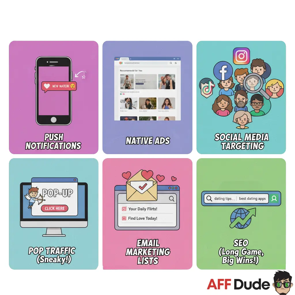 Dating Offers Traffic Sources