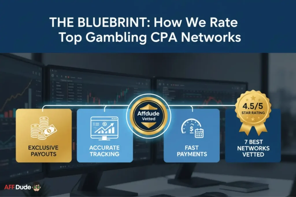 Affdude Recommended CPA Gambling Networks