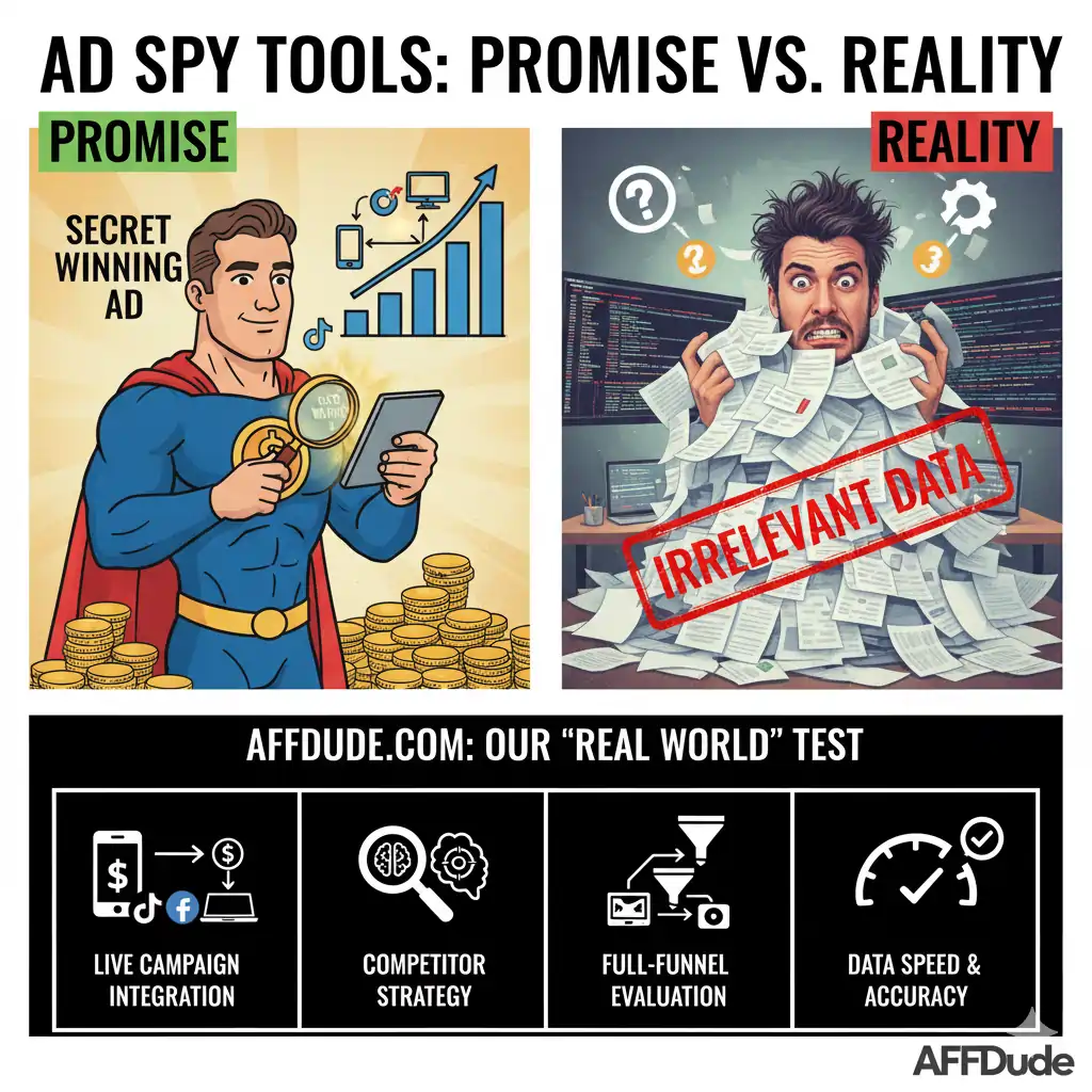Affiliate marketing ad spy tool real-world test