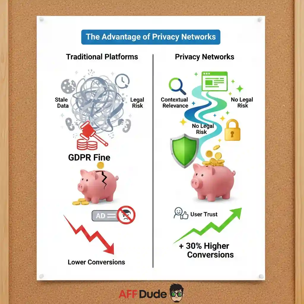 Advantages of Privacy Focused Networks