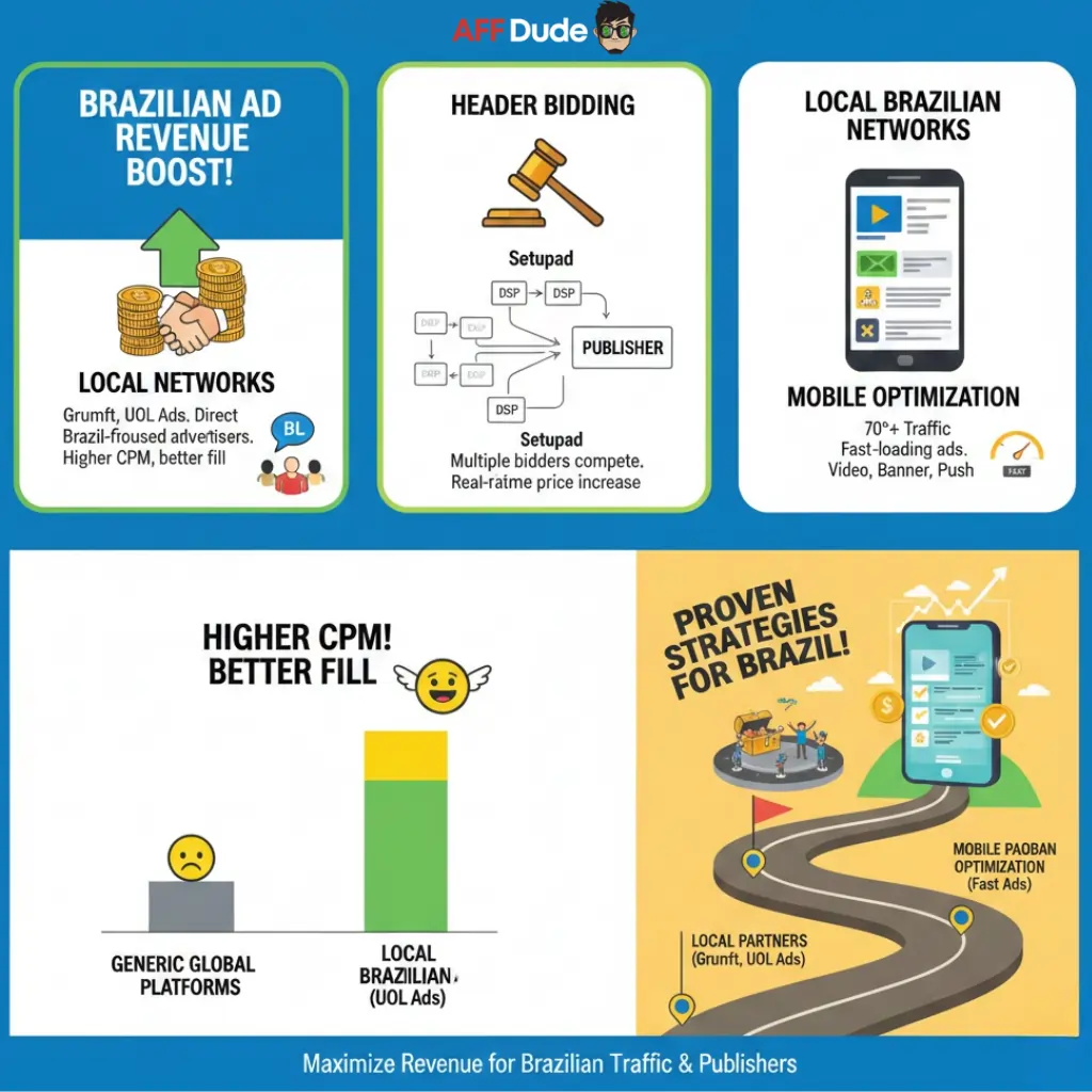 Boost Earnings with Top Ad Networks for Brazilian Traffic