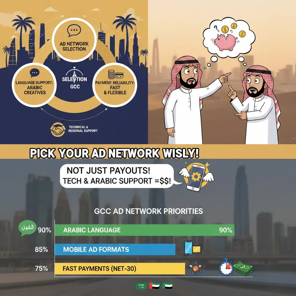 Essential Factors for Picking GCC Ad Networks