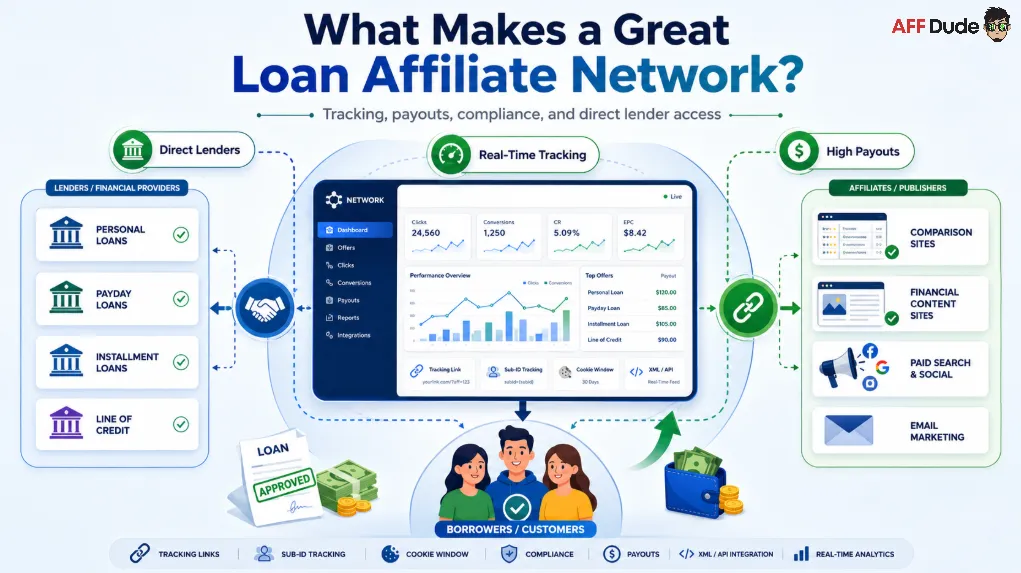 Key Features of Loan & Payday Affiliate Networks