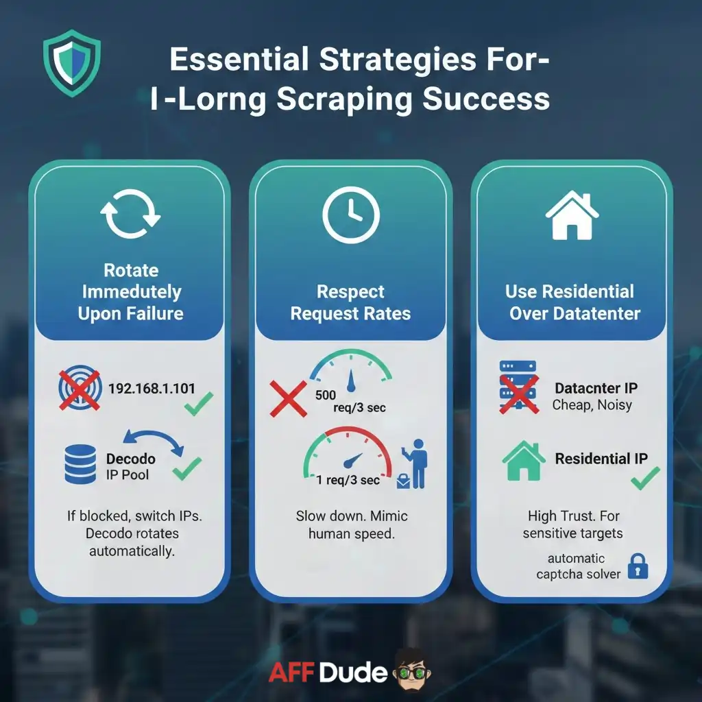 Strategies For Long Term Scraping Success