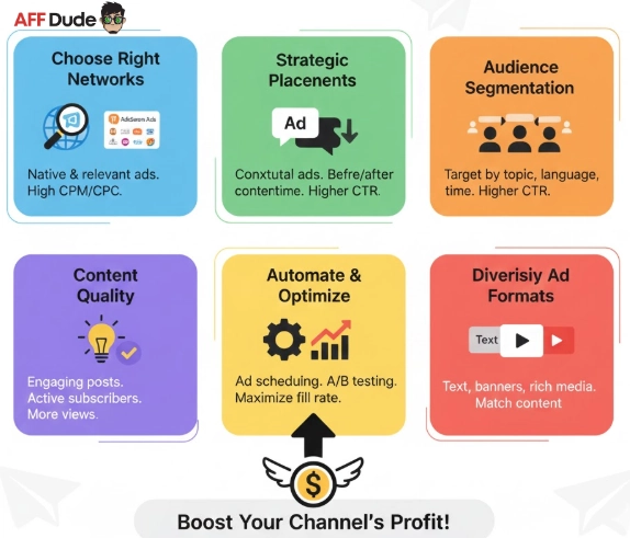 Telegram channel monetization tips